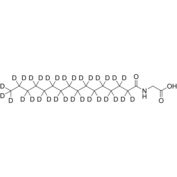 Palmitoylglycine-d31 (N-palmitoylglycine-d31)